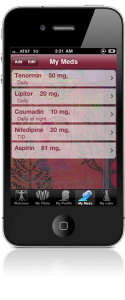 iVitals medical & health monitoring iPhone app